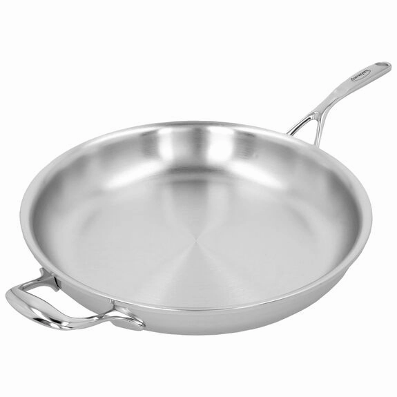 12.5-inch Stainless Steel Proline Fry Pan with Helper Handle