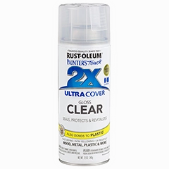 12 OZ Painter's Touch 2X Ultra Cover Clear Spray - Gloss Clear