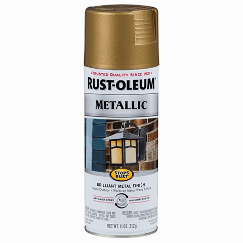 12 OZ Stops Rust Metallic Spray Paint - Champagne Bronze