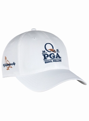 2025 PGA Championship White AeroSphere Tech Cap