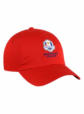 2025 Ryder Cup Red Lightweight Cotton Cap