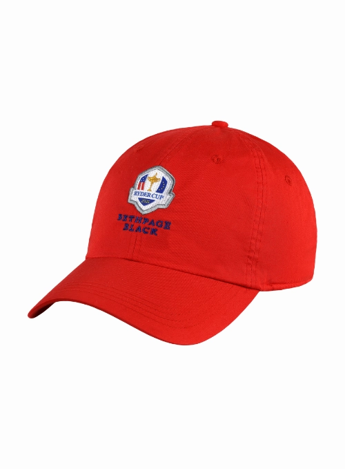 2025 Ryder Cup Red Lightweight Cotton Cap