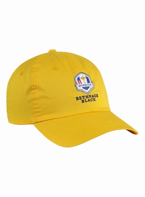 2025 Ryder Cup Yellow Lightweight Cotton Cap