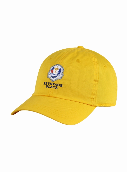 2025 Ryder Cup Yellow Lightweight Cotton Cap