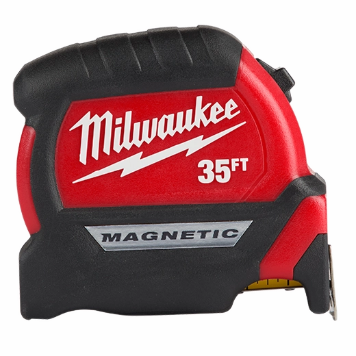 35ft Compact Wide Blade Magnetic Tape Measure