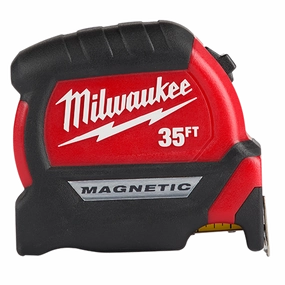35ft Compact Wide Blade Magnetic Tape Measure