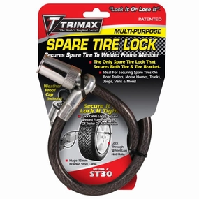 36-inch x 12-mm TRIMAFLEX Spare Tire Cable Lock