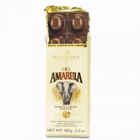 37% Milk Chocolate Bar with Amarula Liquor Syrup Center