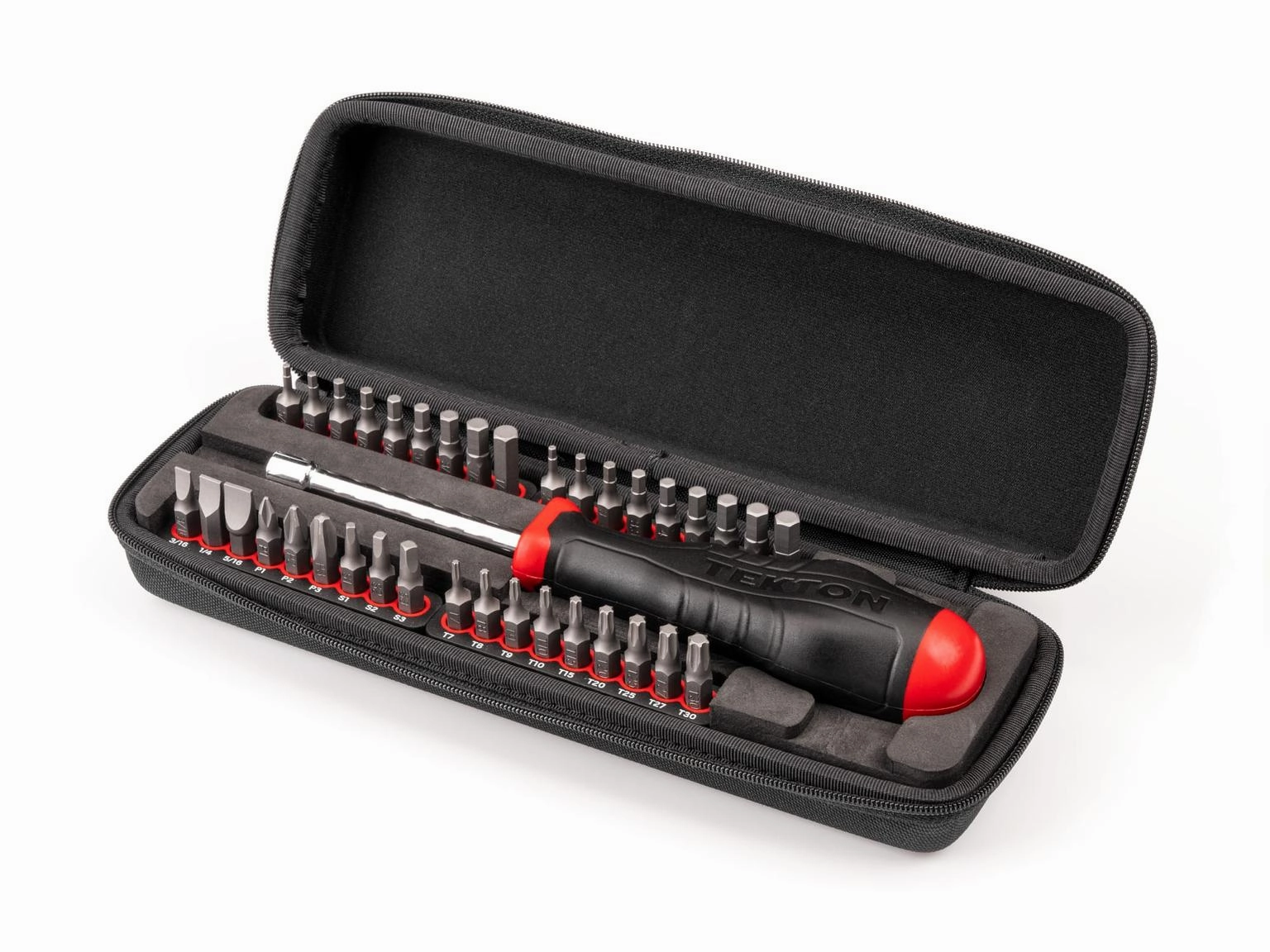 37-Piece 1/4 Inch Bit Driver and Bit Set with Case