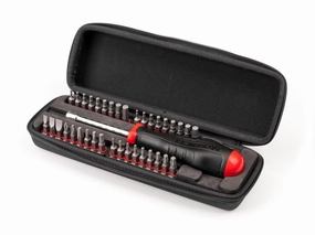 37-Piece 1/4 Inch Bit Driver and Bit Set with Case
