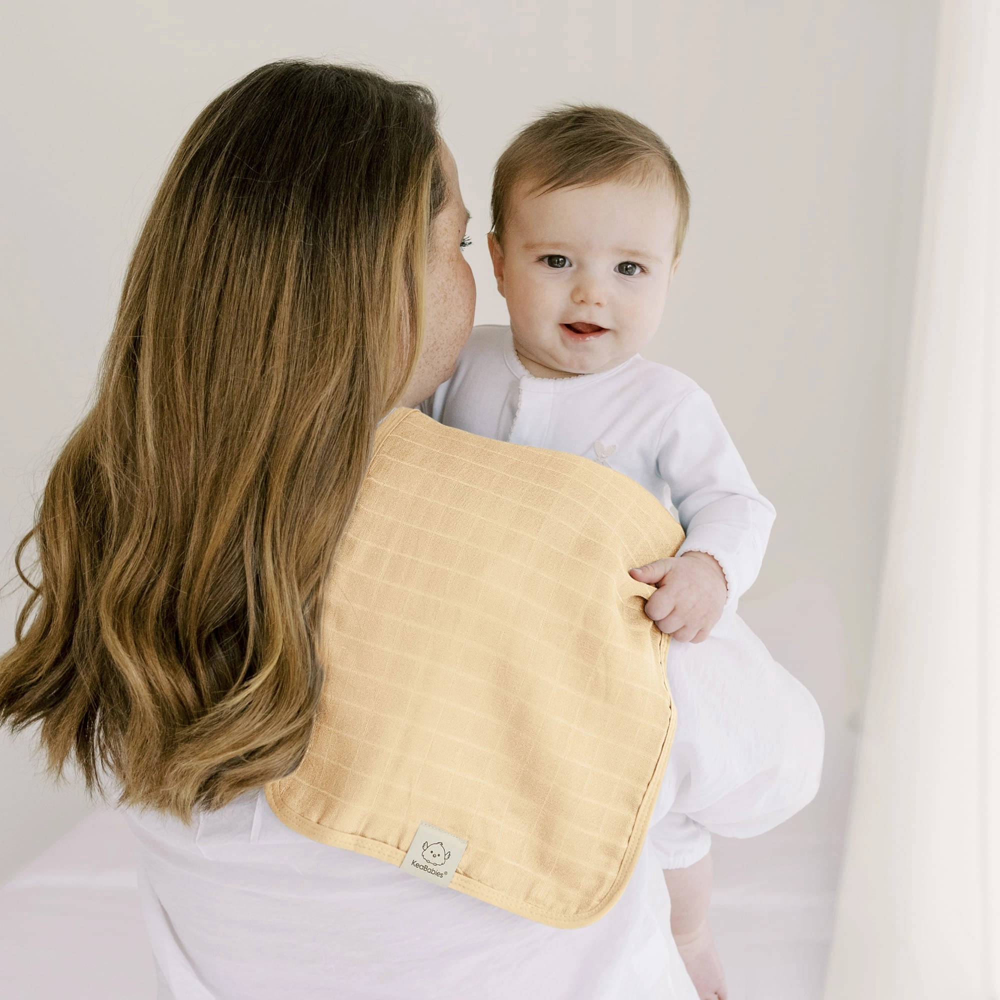 5-Pack Lumi Muslin Burp Cloths (Phase)