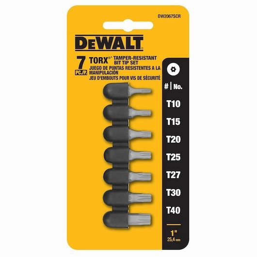 7 Pc. Security Torx Set