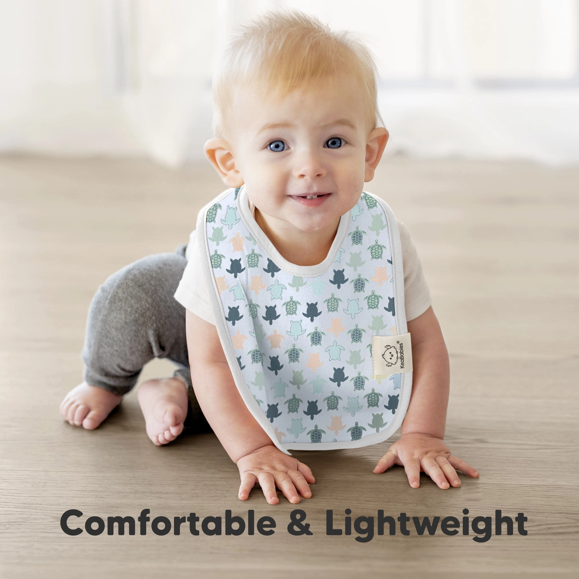 8-Pack Coast Drool Bibs (Beach Day)