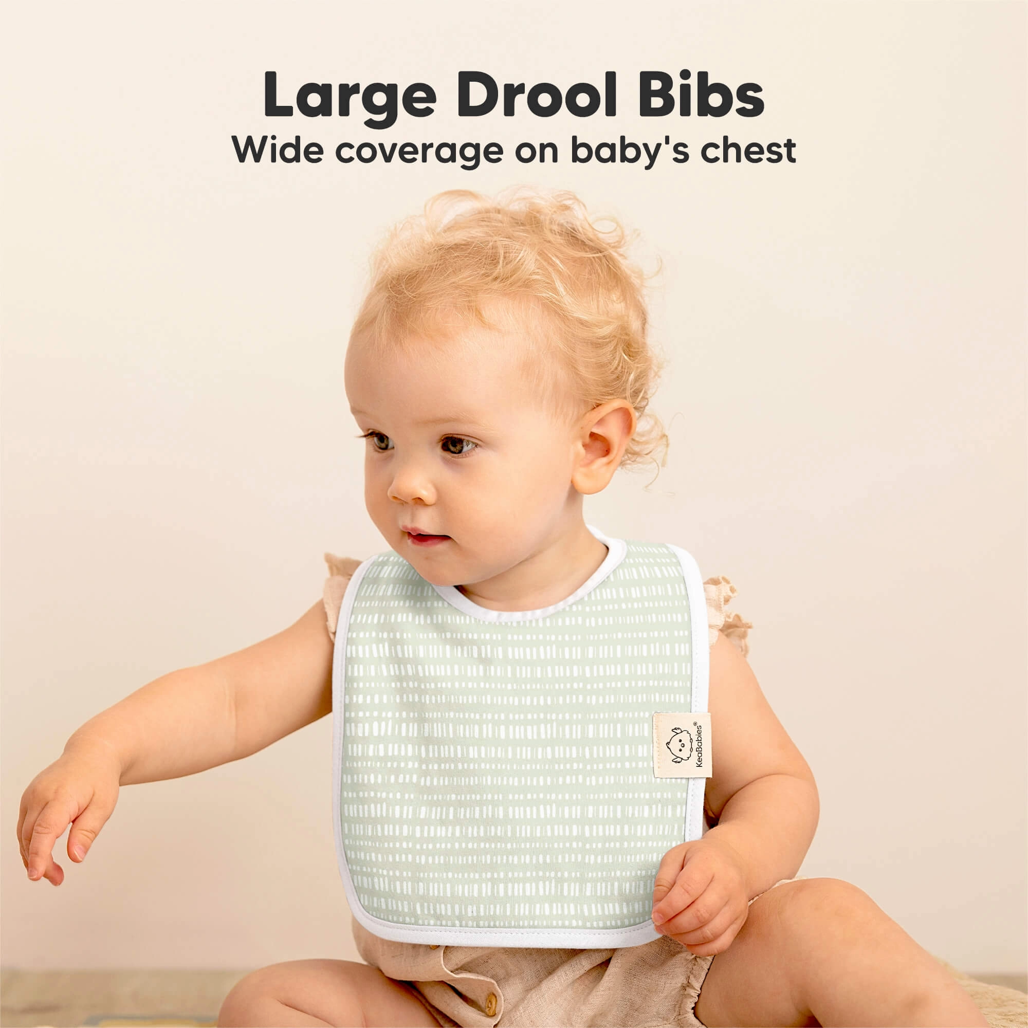 8-Pack Coast Drool Bibs (Fleur)