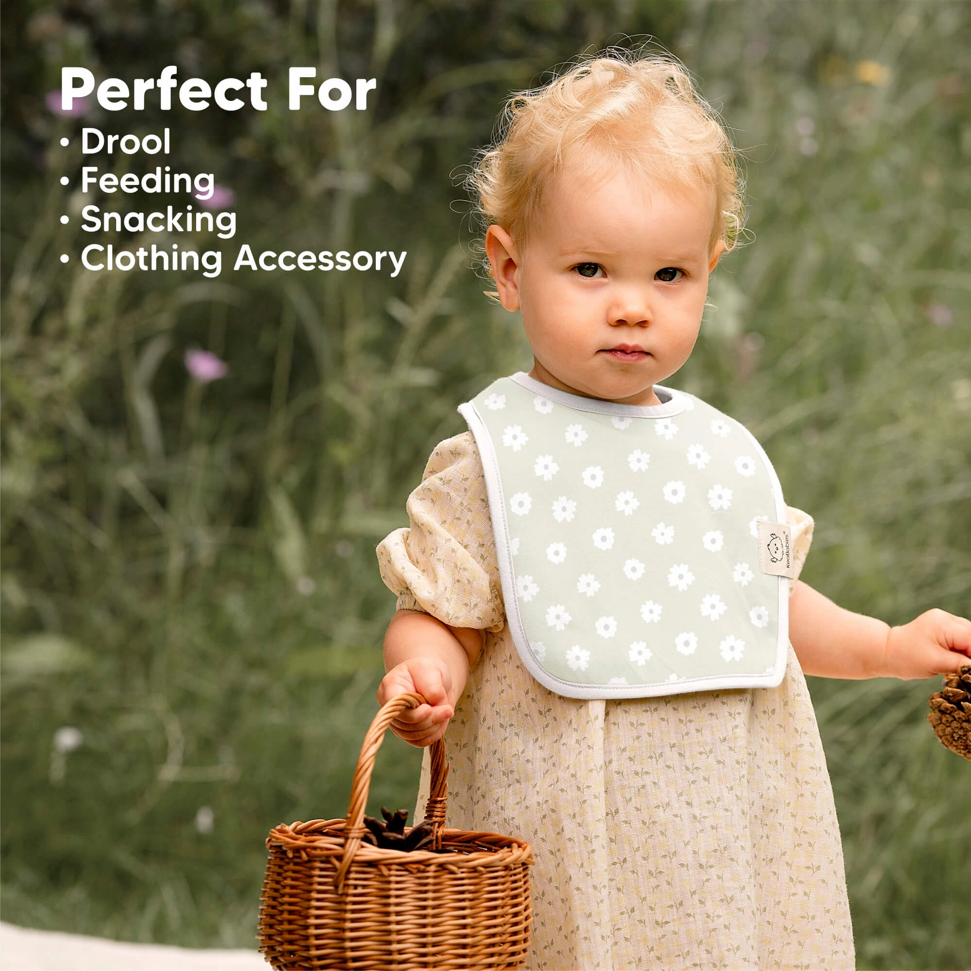 8-Pack Coast Drool Bibs (Fleur)