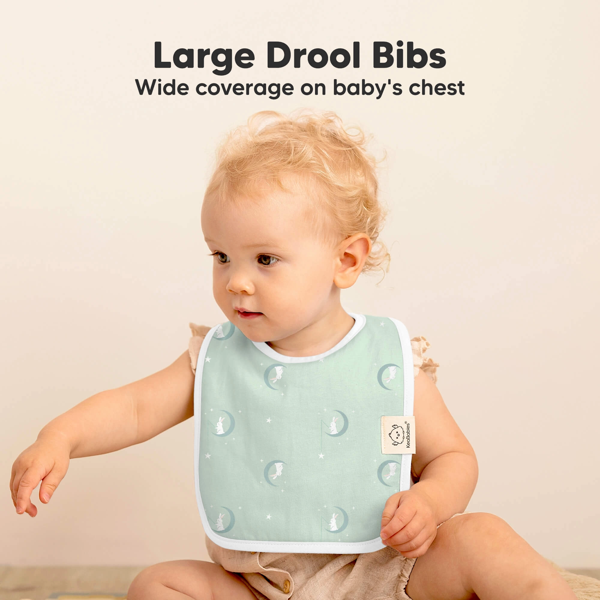 8-Pack Coast Drool Bibs (Lunaris)