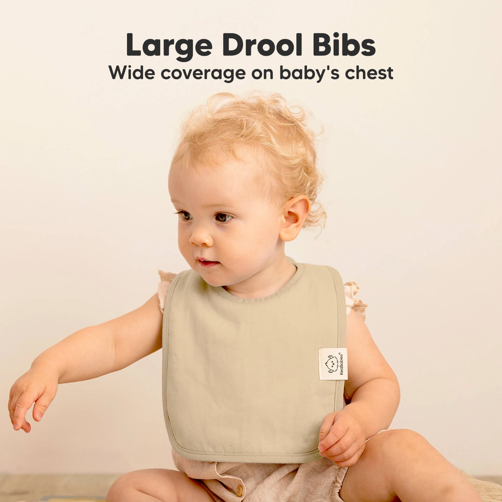 8-Pack Coast Drool Bibs (Mauve)