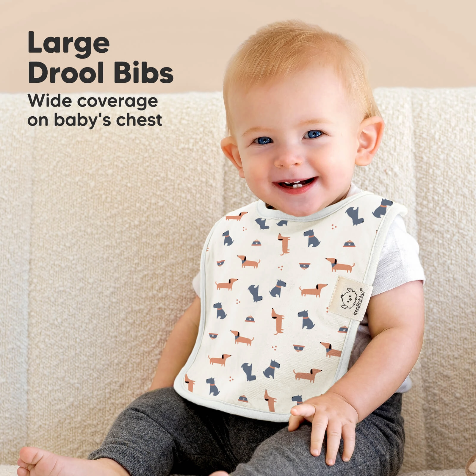 8-Pack Coast Drool Bibs (Pets & Paws)