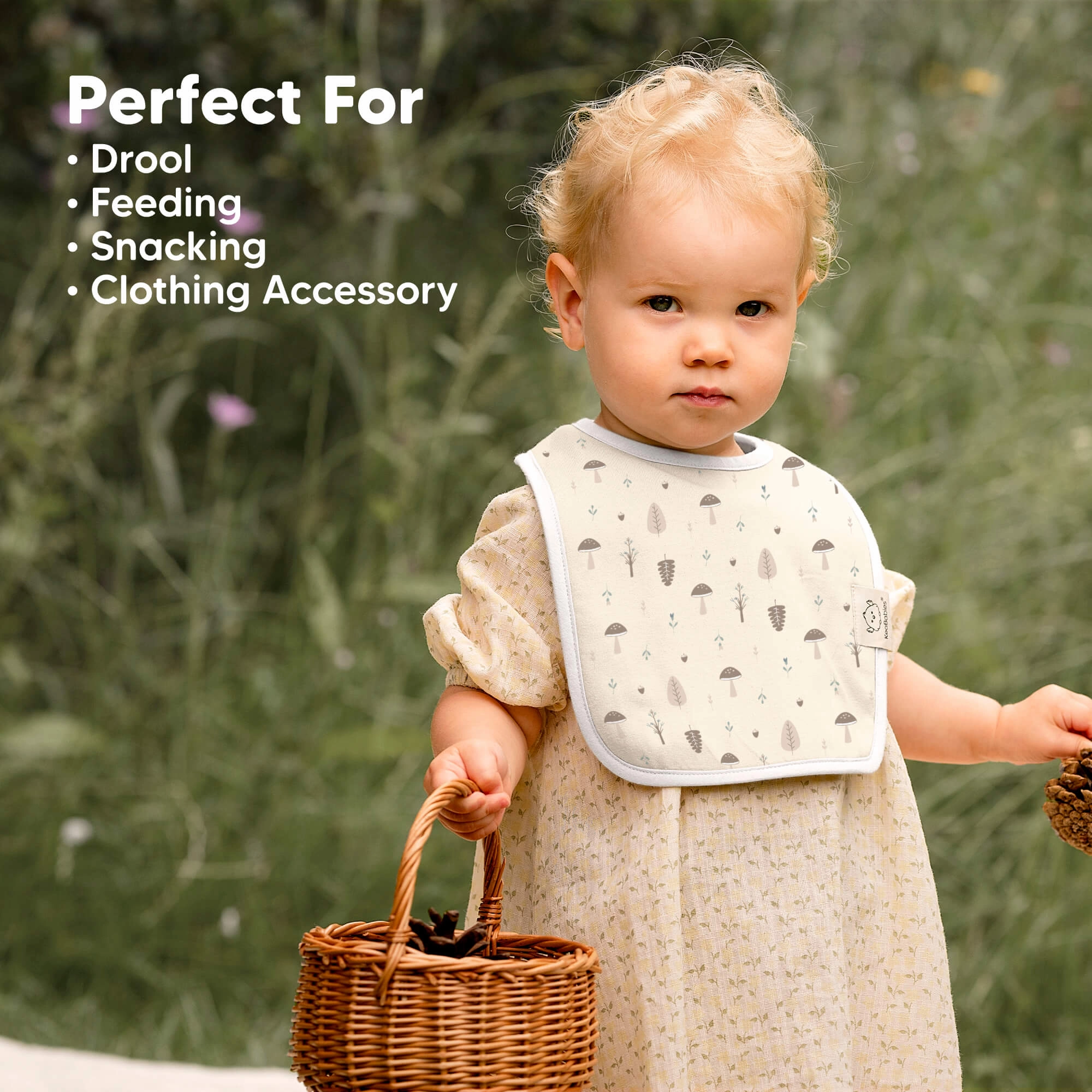 8-Pack Coast Drool Bibs (Prairie)
