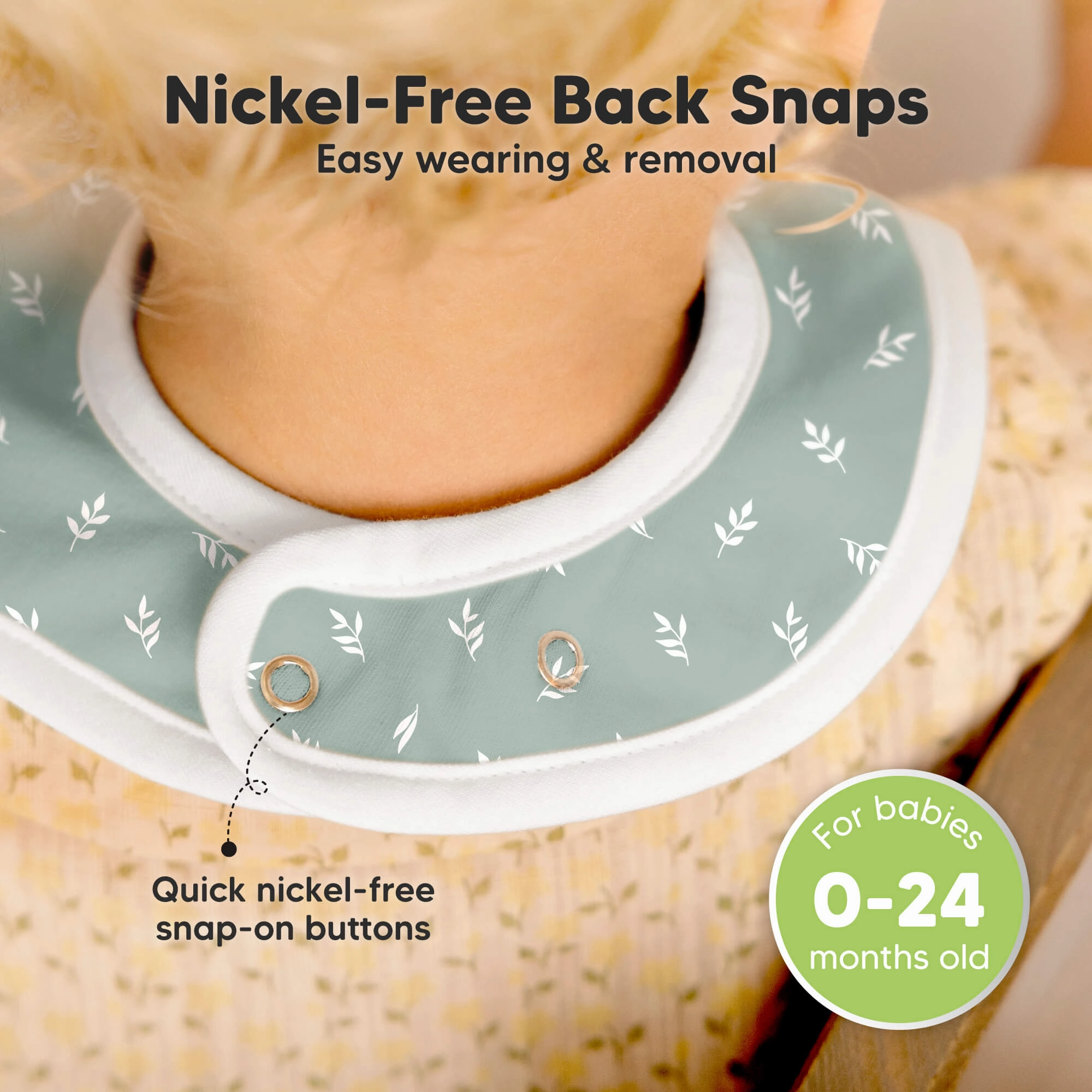 8-Pack Coast Drool Bibs (Prairie)