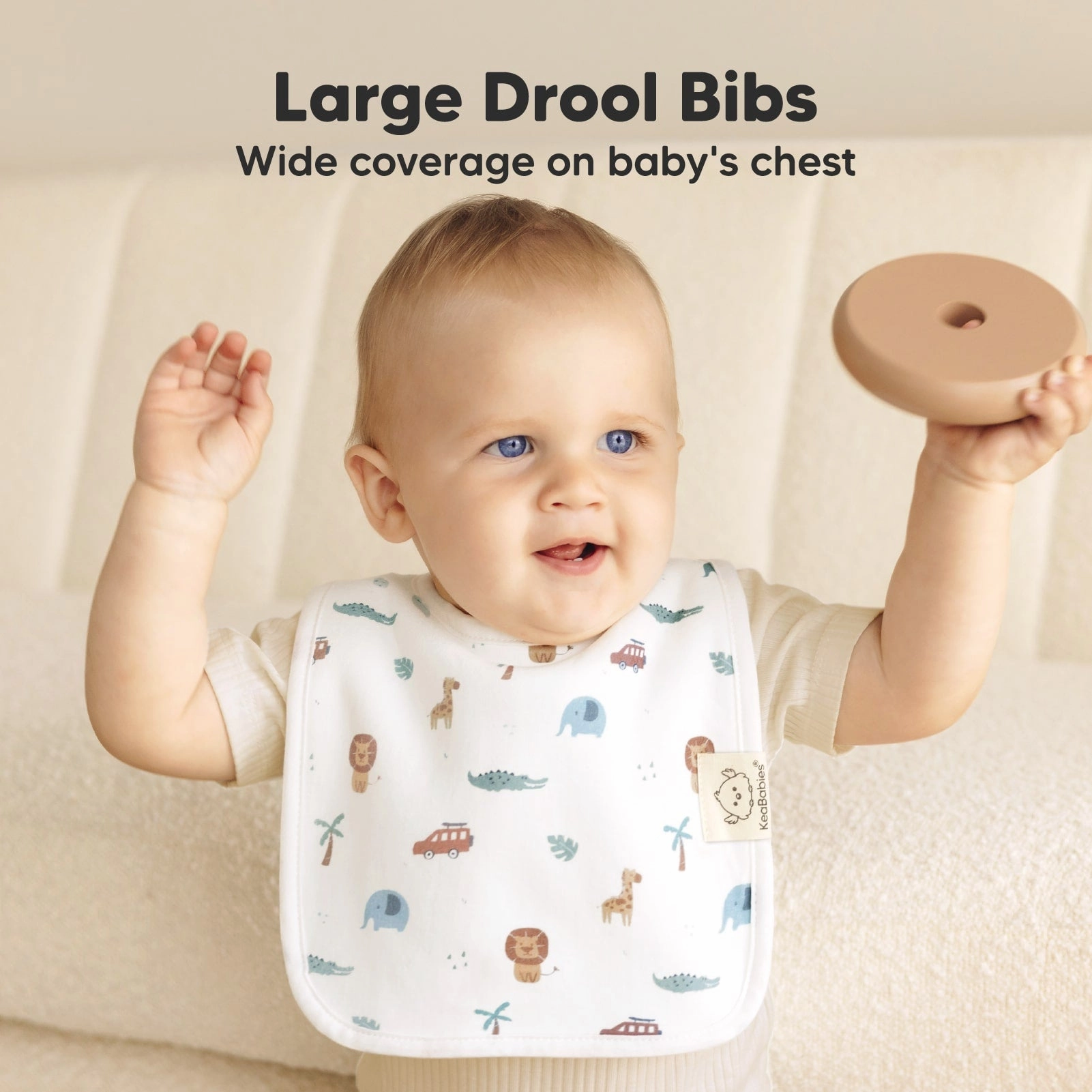 8-Pack Coast Drool Bibs (Wilderness)