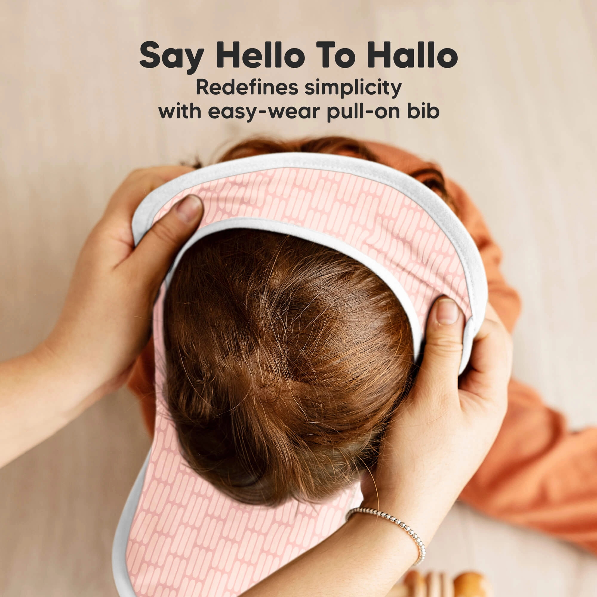 8-Pack Hallo Drool Bibs (Prism)