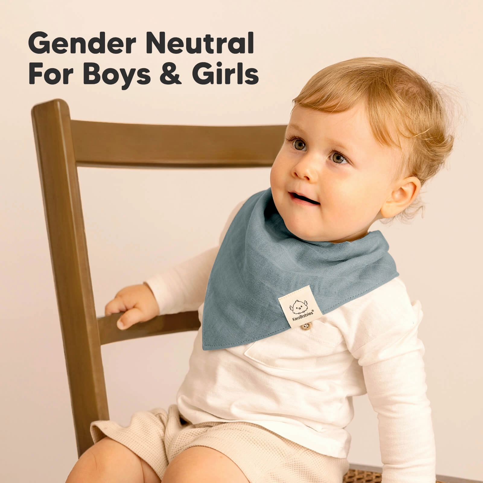8-Pack Lumi Muslin Bandana Bibs (Mirage)
