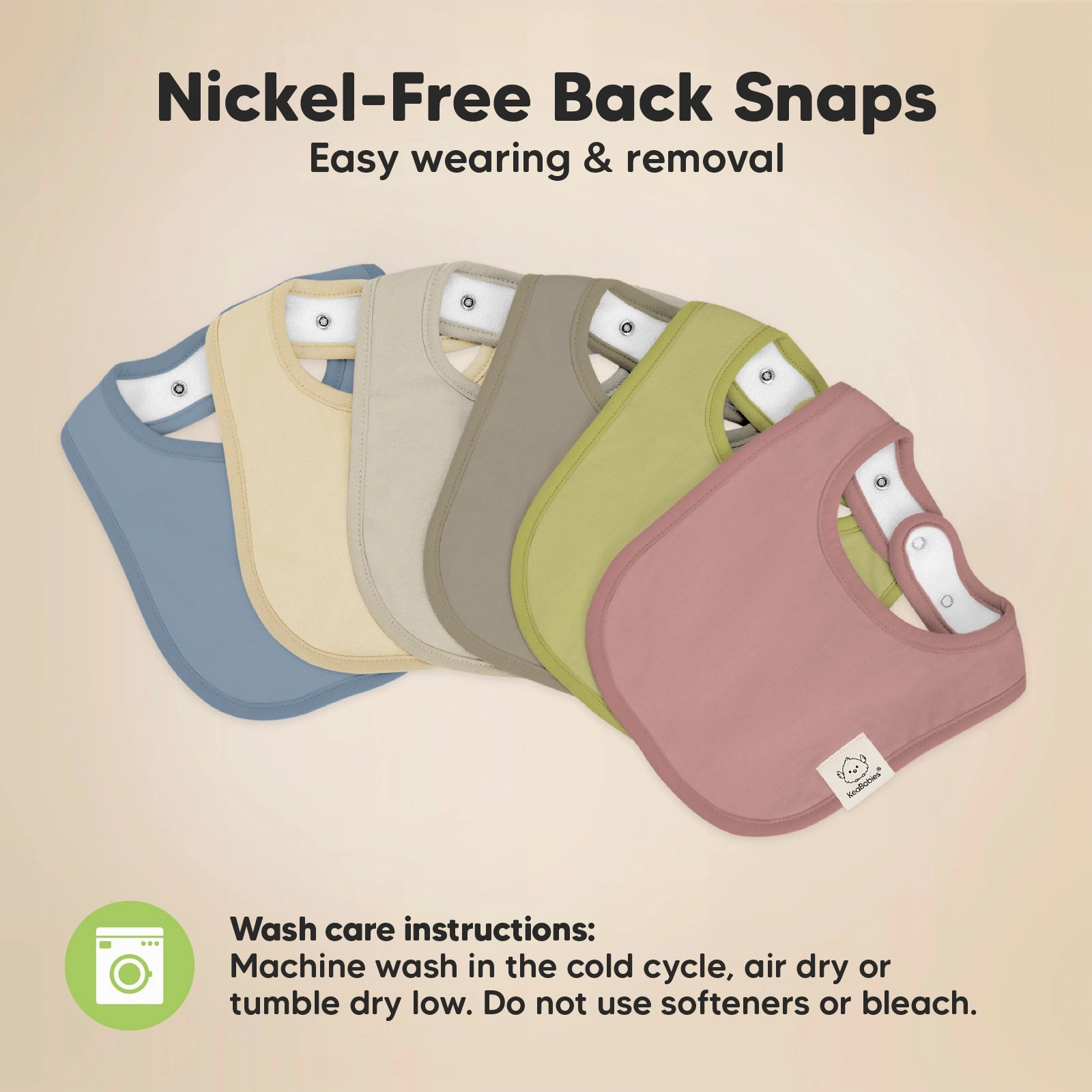 8-Pack Urban Drool Bibs (Boho)
