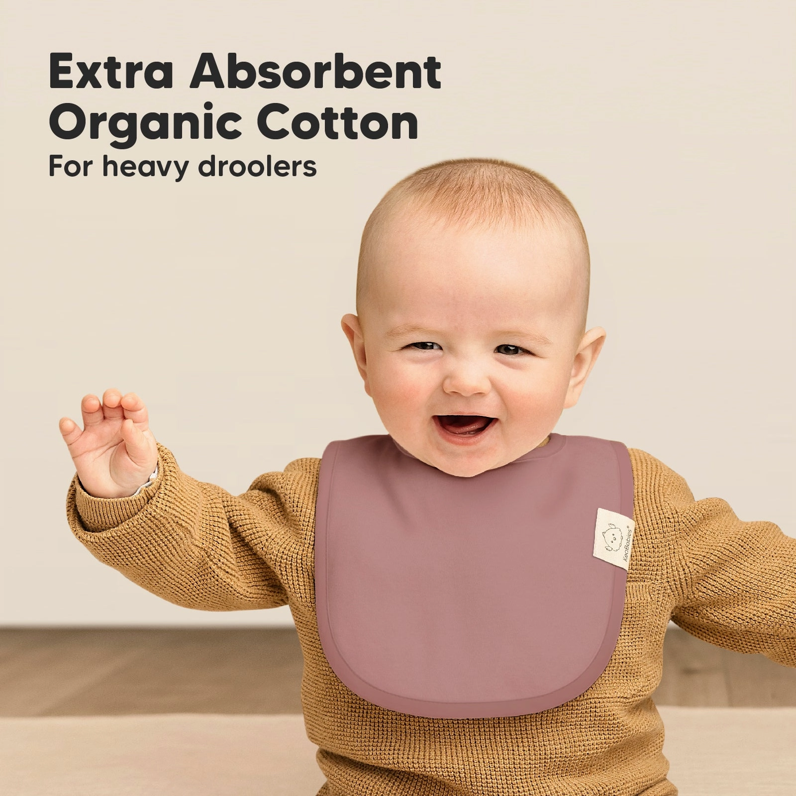 8-Pack Urban Drool Bibs (Boho)