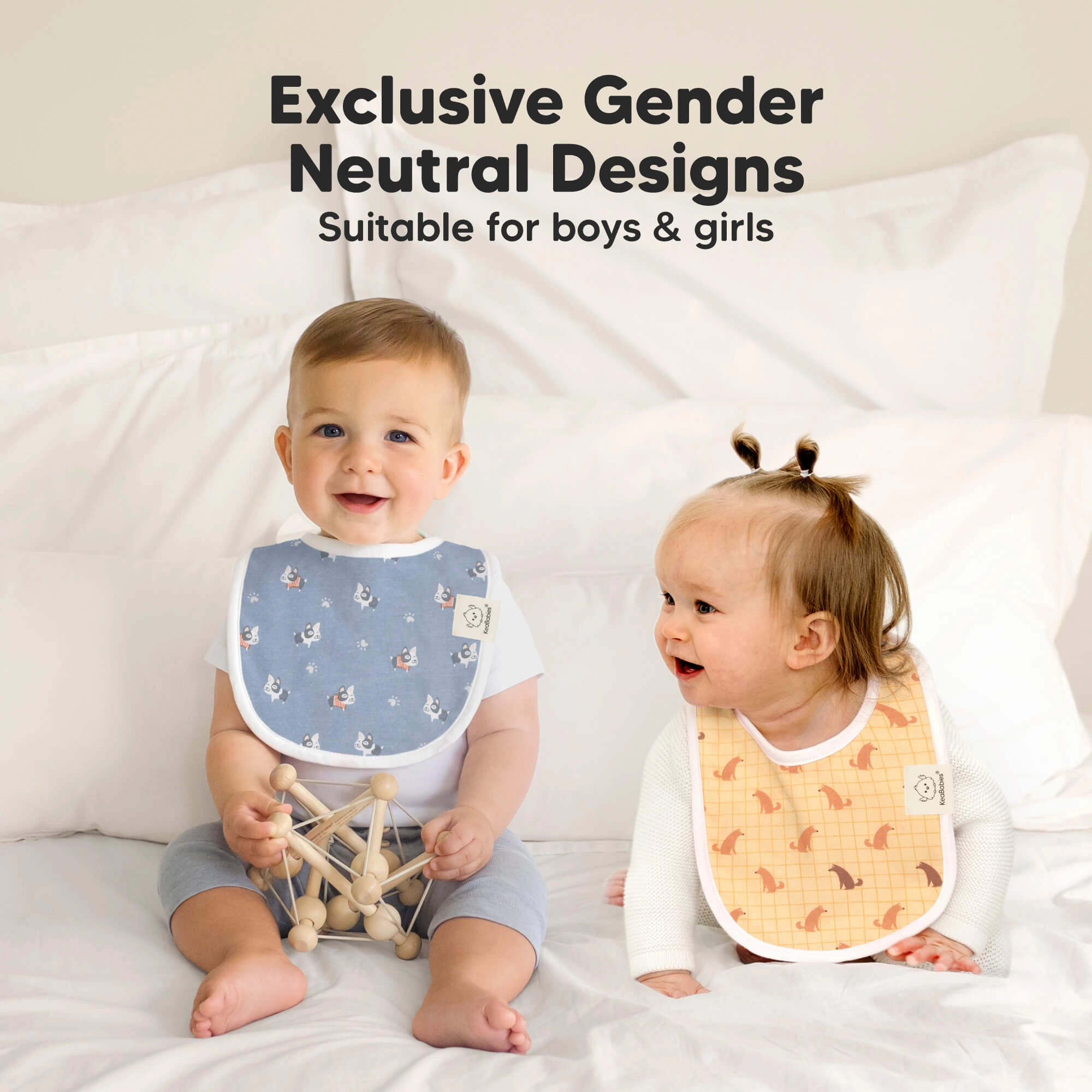 8-Pack Urban Drool Bibs (Fall Spores)