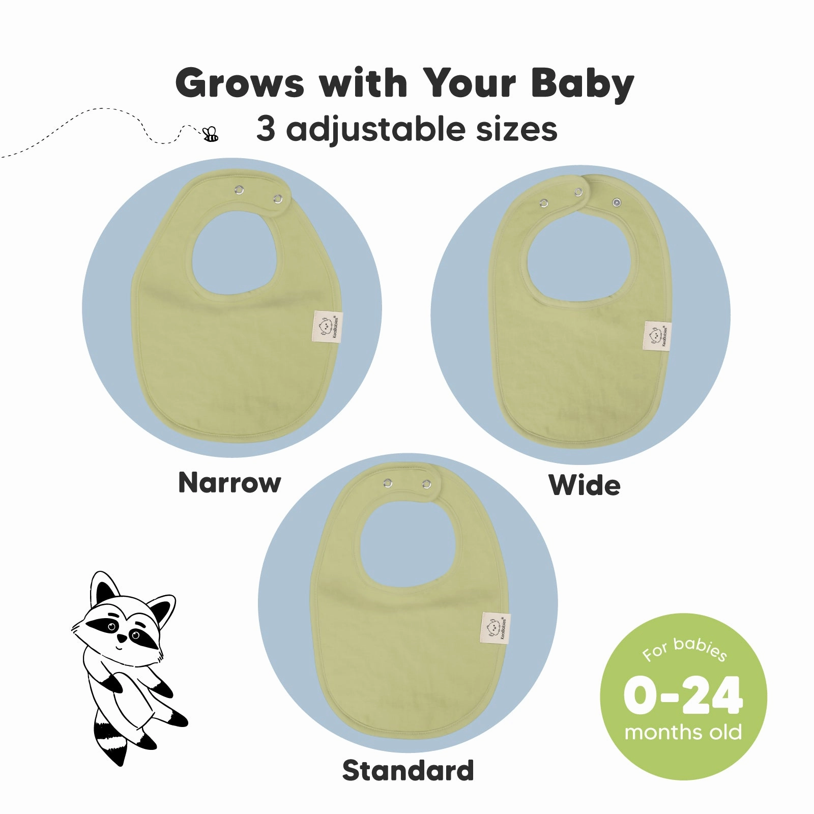 8-Pack Urban Drool Bibs (Icelandic)