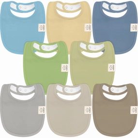 8-Pack Urban Drool Bibs (Icelandic)