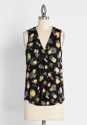 A Welcome Change Sleeveless Top