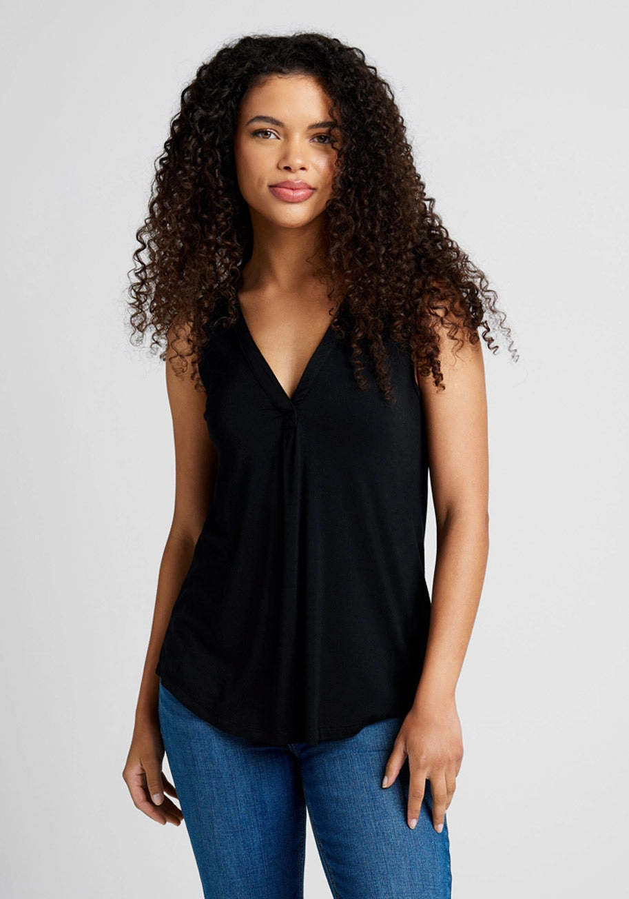 A Welcome Change Sleeveless Top