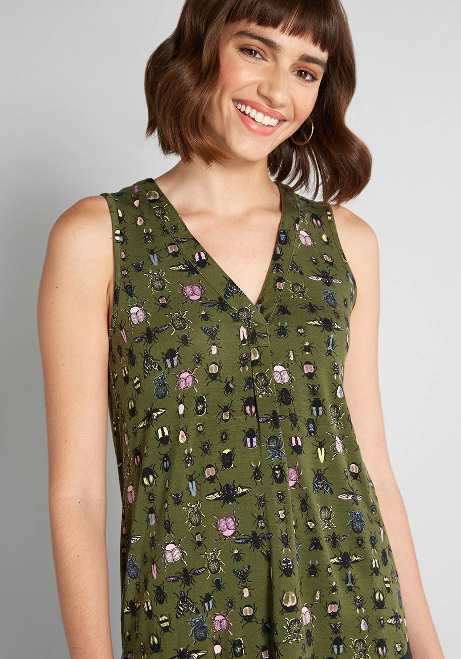 A Welcome Change Sleeveless Top