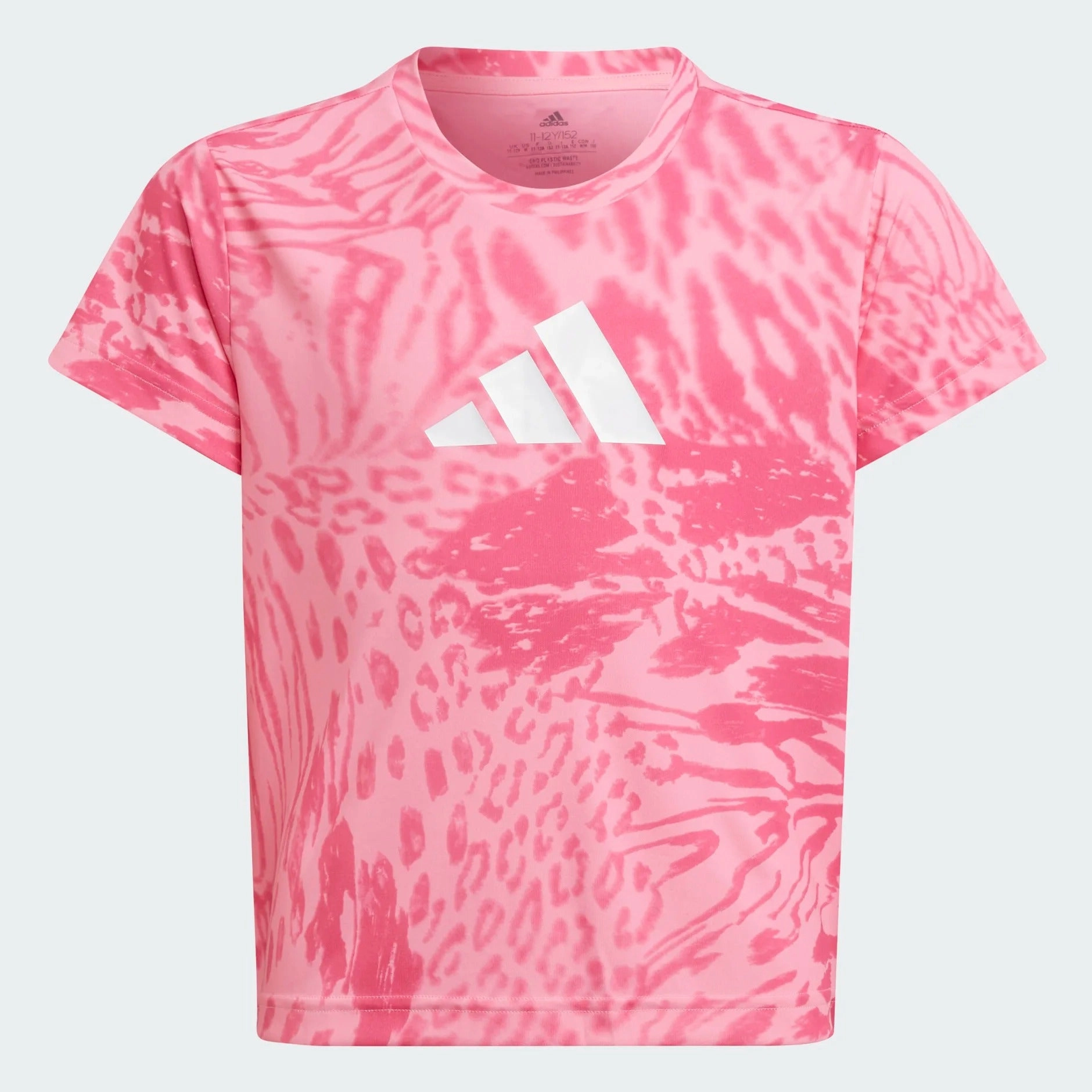 adidas AEROREADY Sport Icons Animal Print Kids Tee