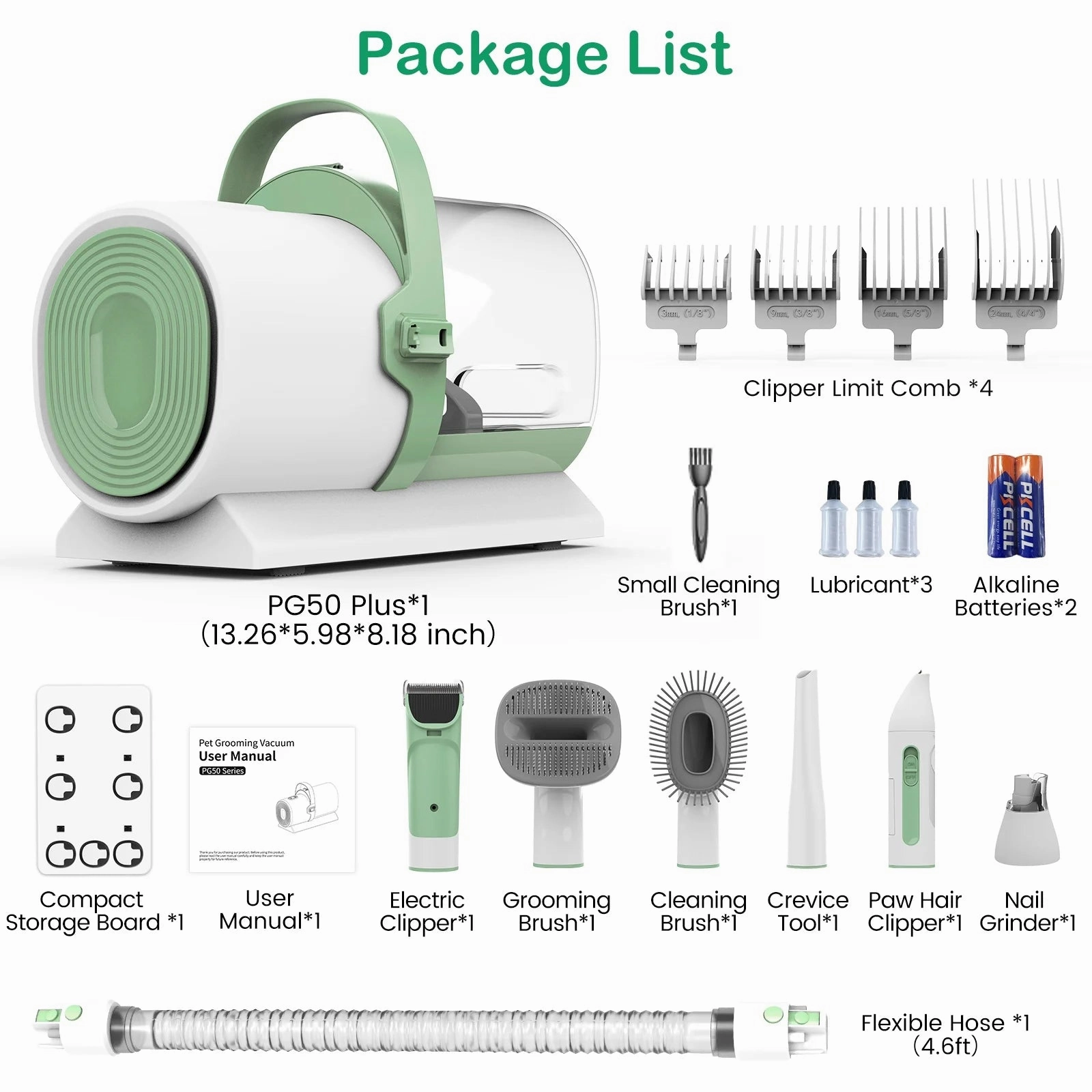 AIRROBO PG50 Plus Pet Grooming Vacuum