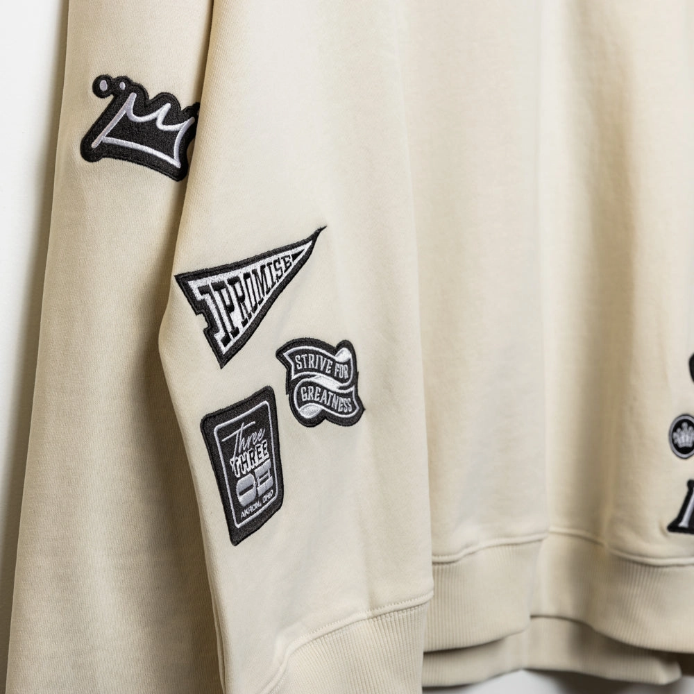 All Patched Up Crewneck