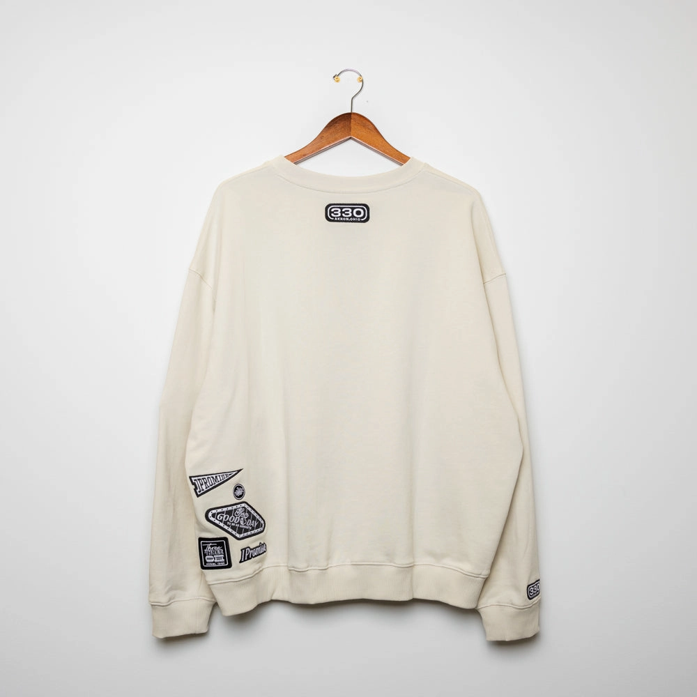 All Patched Up Crewneck