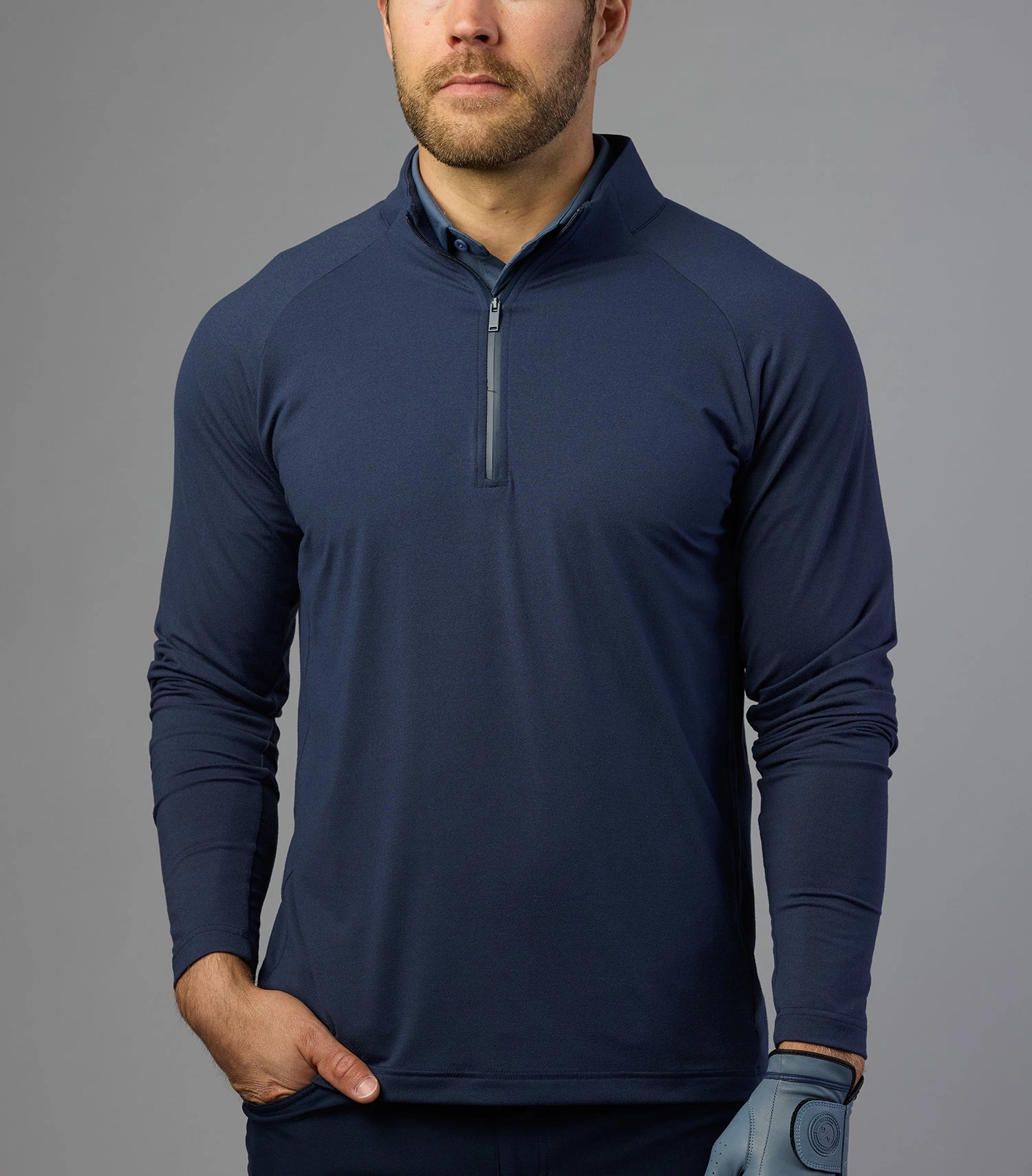ASHER Performance Quarter Zip