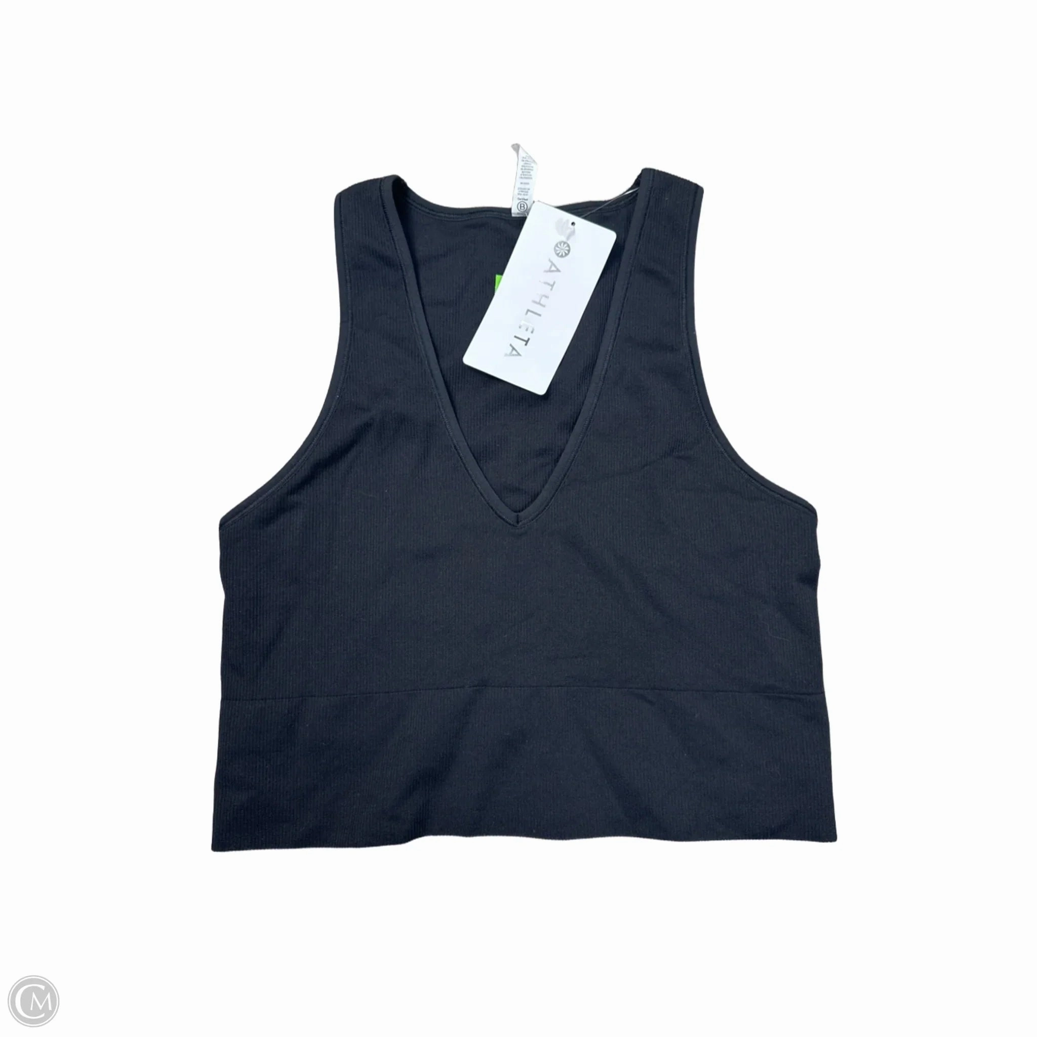 Athletic Bra By Athleta In Black, Size: L