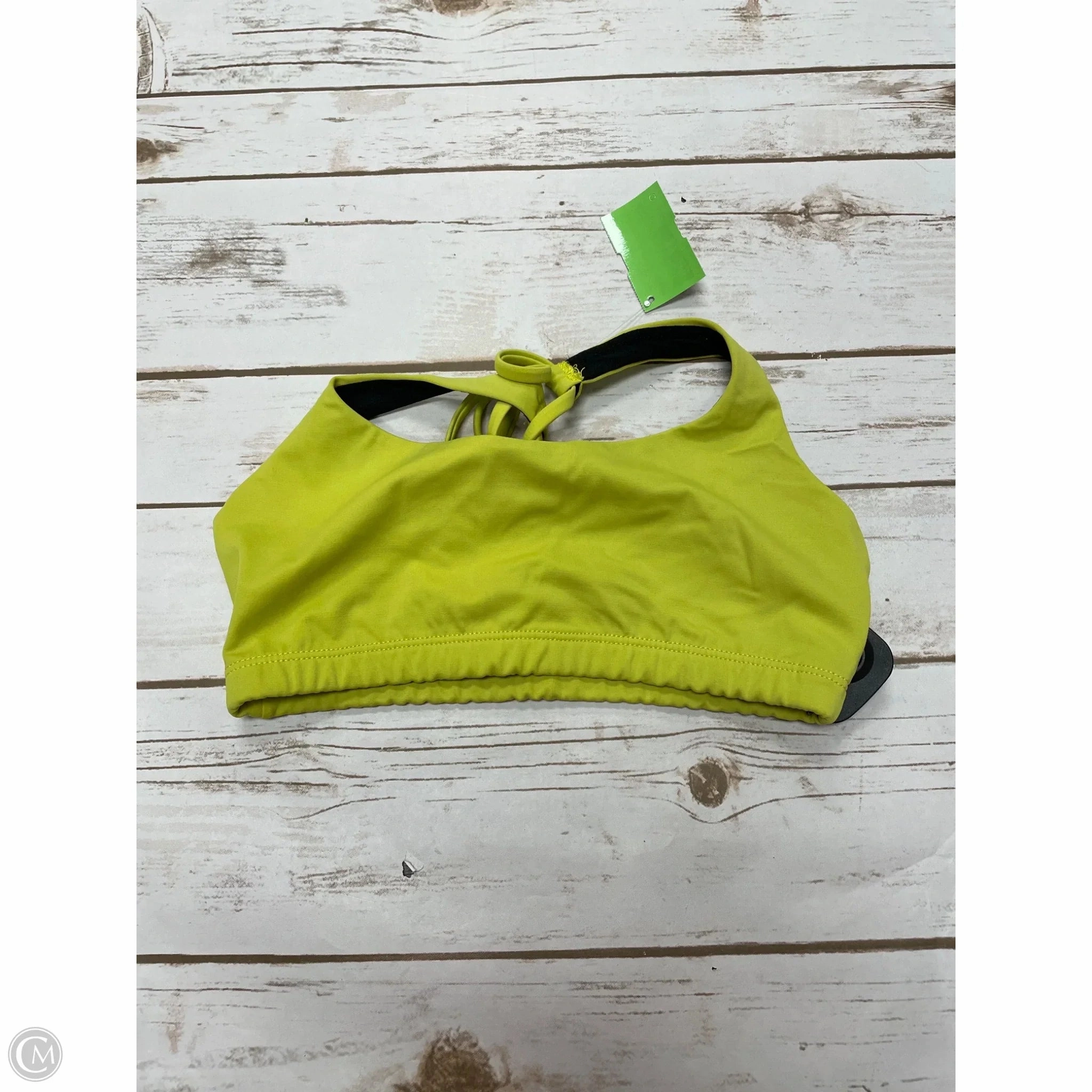 Athletic Bra By Cme In Yellow. Size: S