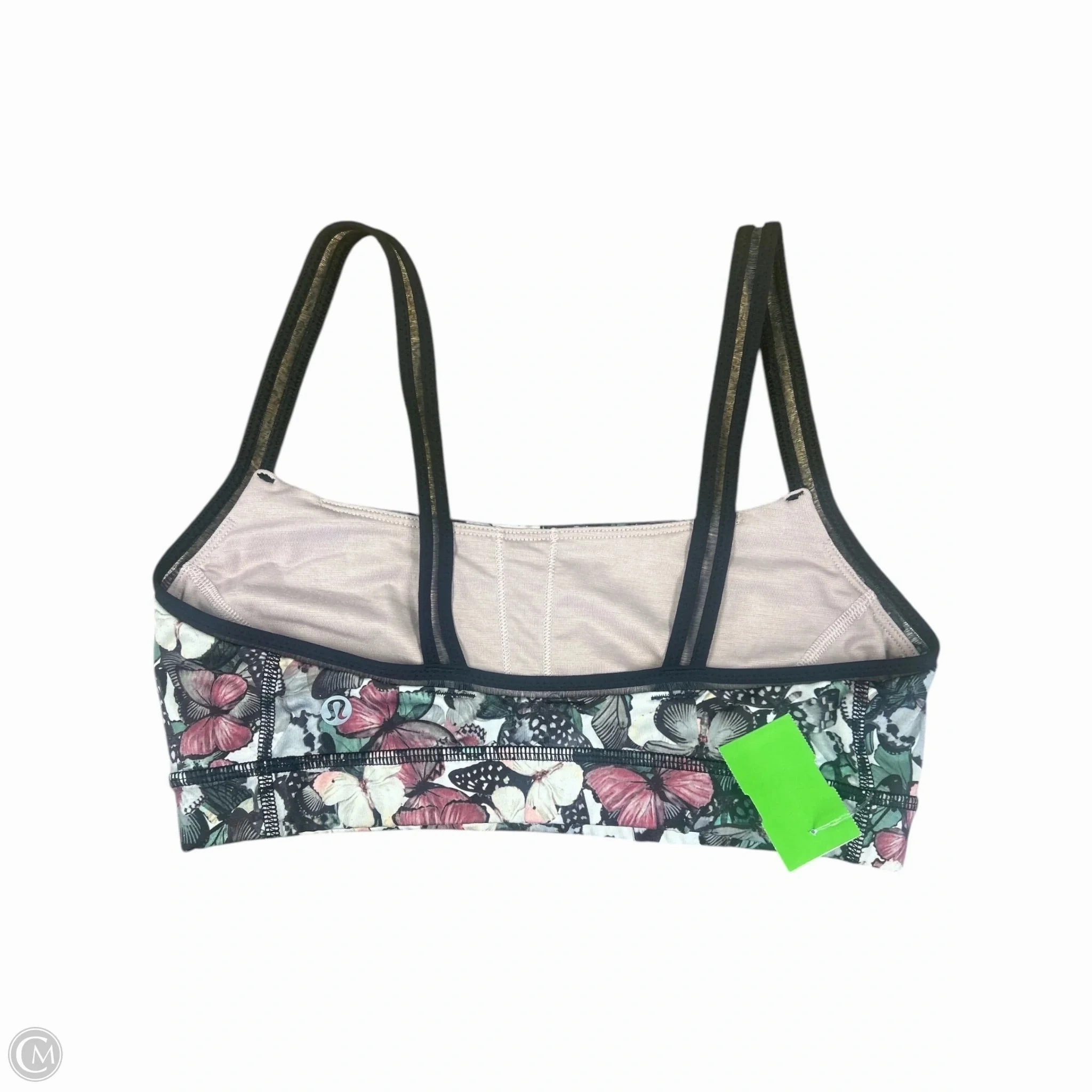 Athletic Bra By Lululemon In Floral Print. Size: 6