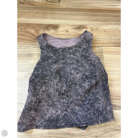 Athletic Bra By Lululemon In Grey & Purple. Size: S