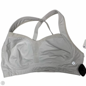 Athletic Bra By Lululemon In White. Size: M
