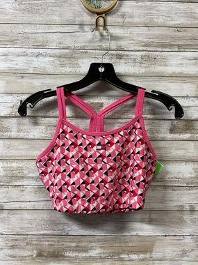Athletic Bra By Tommy Hilfiger In Pink & Red. Size:S