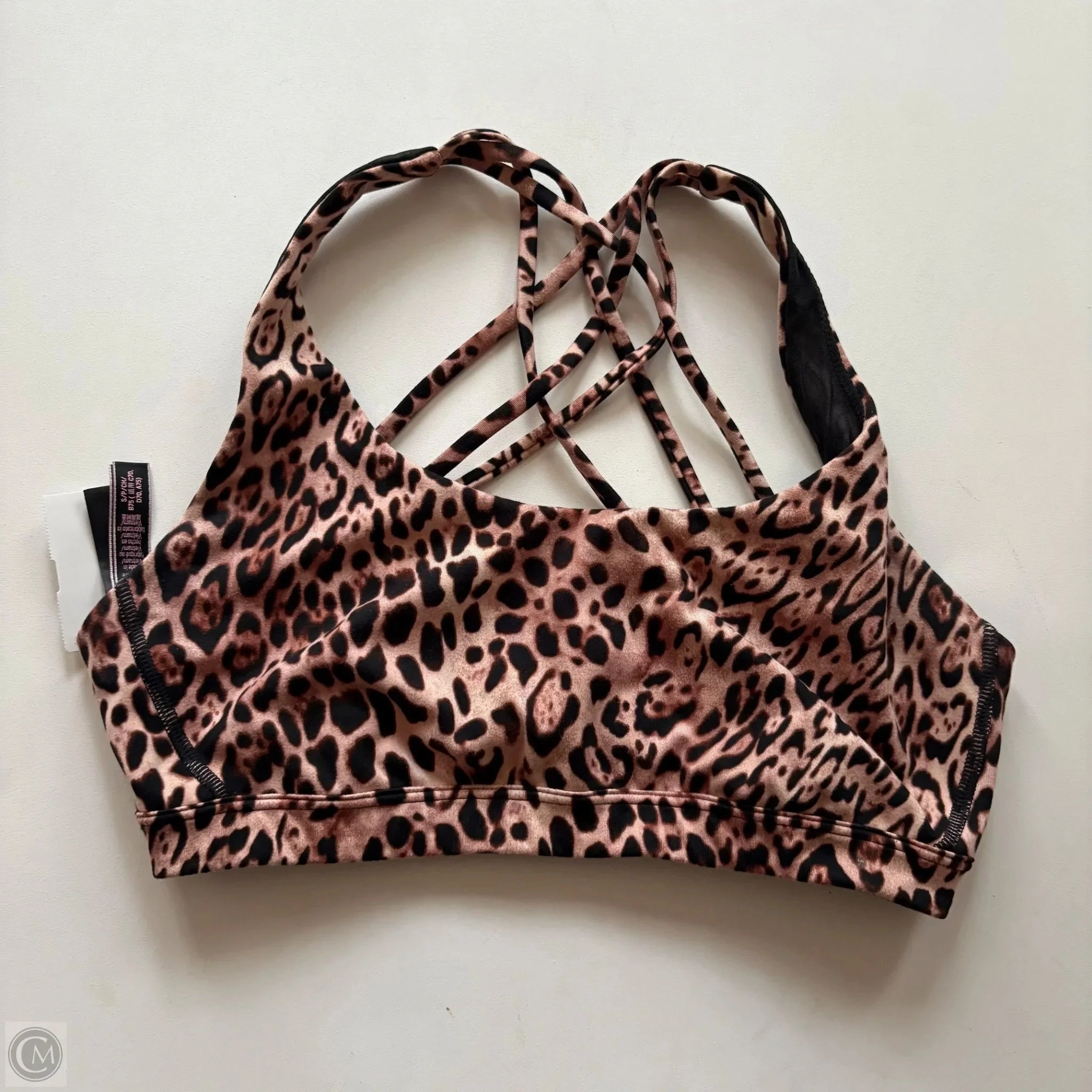 Athletic Bra By Victorias Secret In Animal Print. Size: S