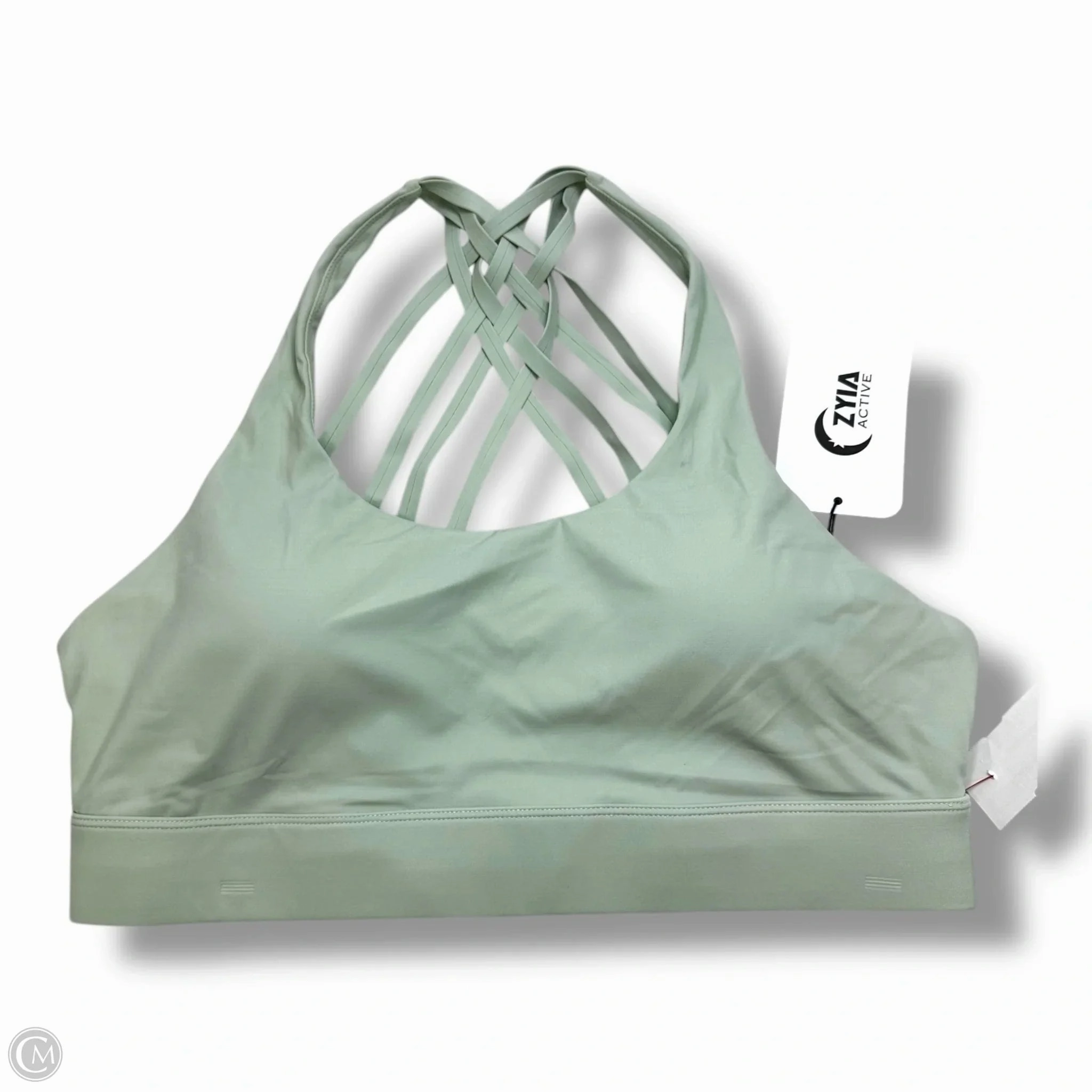 Athletic Bra By Zyia In Green. Size: Xxl