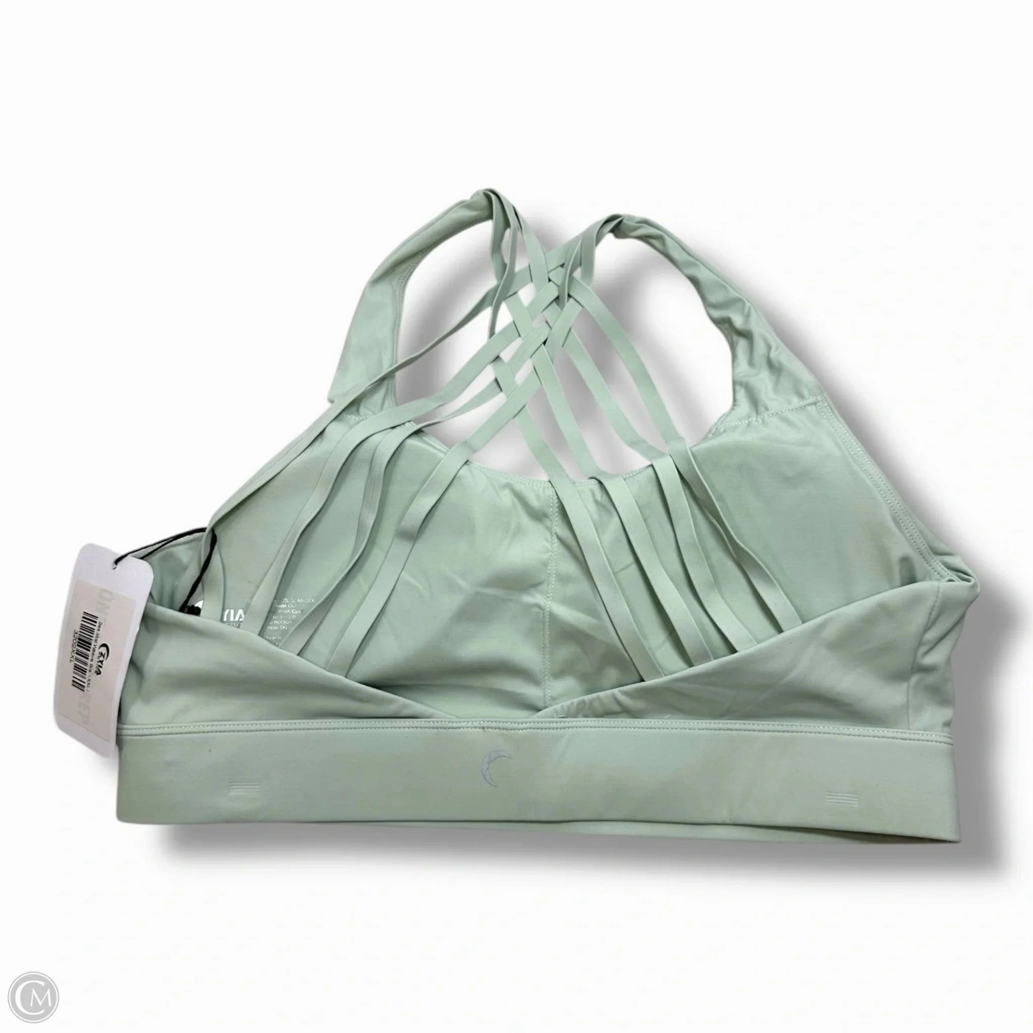 Athletic Bra By Zyia In Green. Size: Xxl
