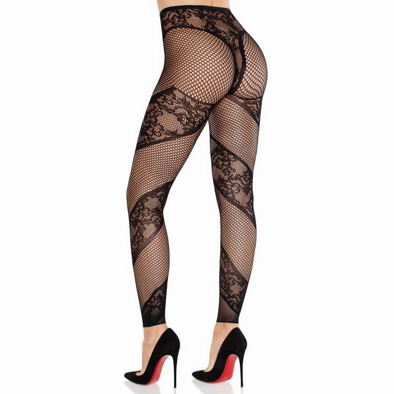 Azura Footless Tights O/s - Black